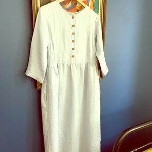 Pyne and Smith Linen Maxi dress